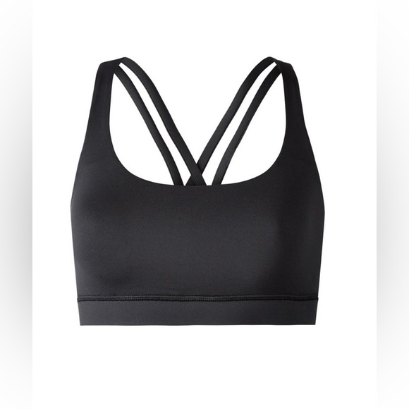 Lululemon Energy Bra Black-Size 4 - Picture 3 of 9
